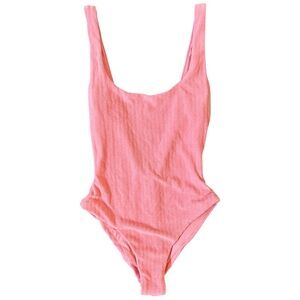 Onia Rachel Towel Terry One-piece Swimsuit